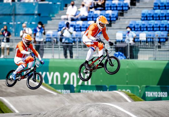 BMX op de Olympische Spelen: alle 6 de Nederlanders door naar de halve finales
