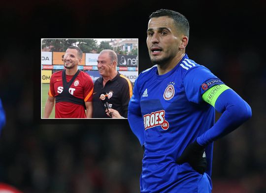 Oud-Feyenoorder Elabdellaoui 7 maanden na 'vuurpijlblessure' terug bij Galatasaray