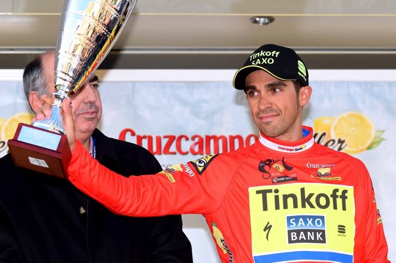 Contador bergop ongenaakbaar in Andalusië