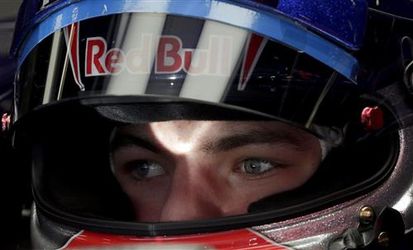 Verstappen in top drie met testkilometers