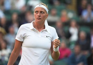 Kvitova nadert tweede finale op Wimbledon