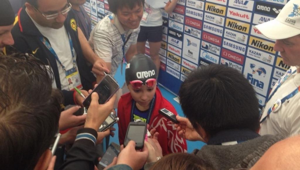 10-jarige grote publiekstrekker op WK zwemmen