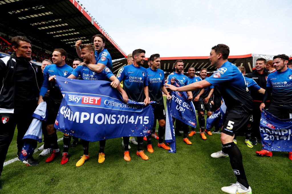 Bournemouth als kampioen naar Premier League