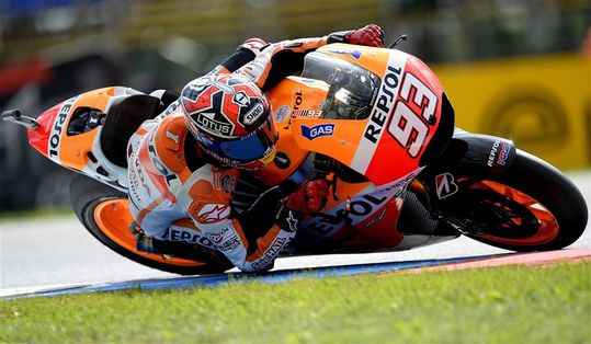 Marquez op poleposition