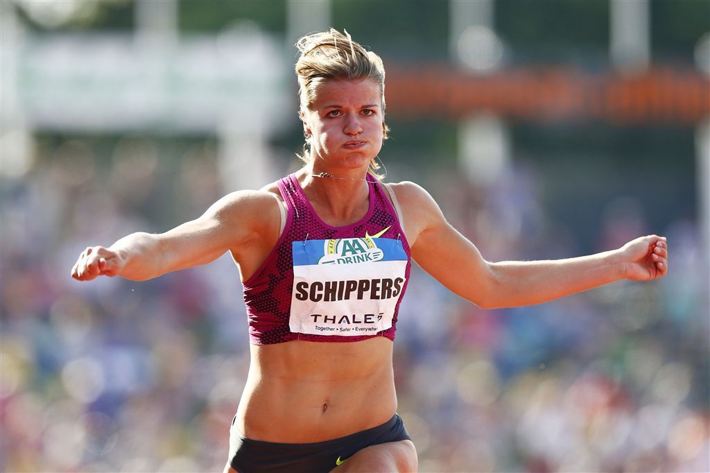 Schippers loopt Nederlands record op 100 m