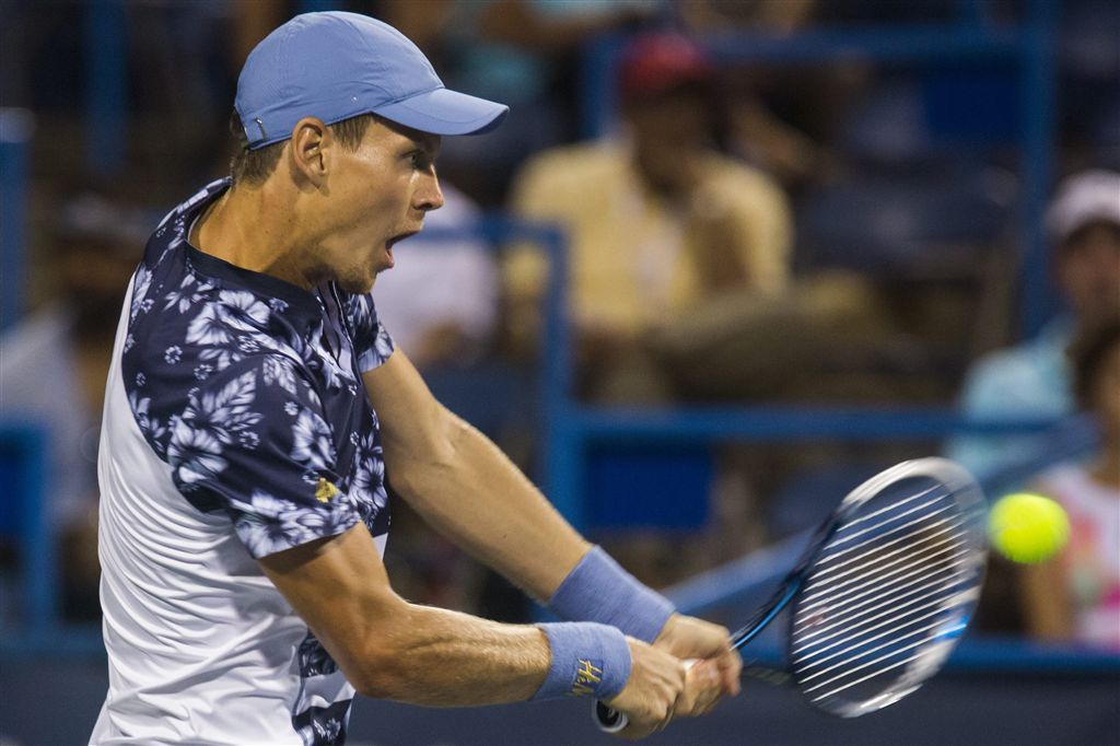 Favoriet Berdych onderuit in Washington