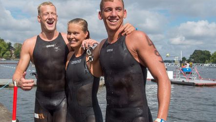 Drie openwaterzwemmers naar WK in Kazan