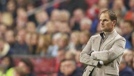 De Boer na monsterscore: 'Compliment voor iedereen'