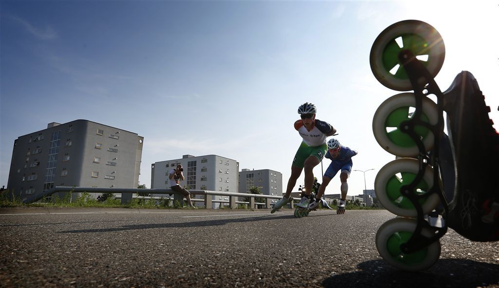 Schaatskampioenen starten op NK inlineskaten