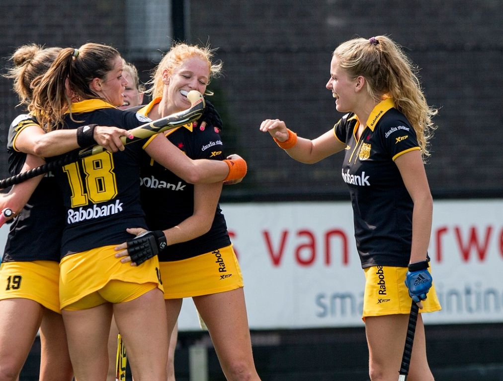 Vrouwen HC Den Bosch met achtklapper winterstop in