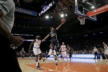 Warriors toch te sterk voor Knicks