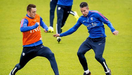 Geen blessures bij besloten training Nederlands elftal