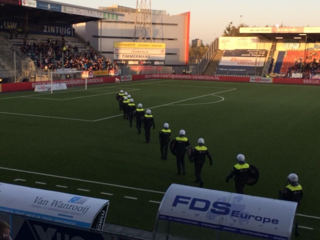 40.000 euro schade aan stadion FC Den Bosch