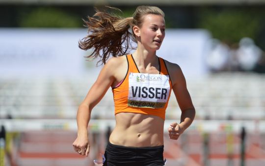 Atlete Visser loopt EK-limiet op horden