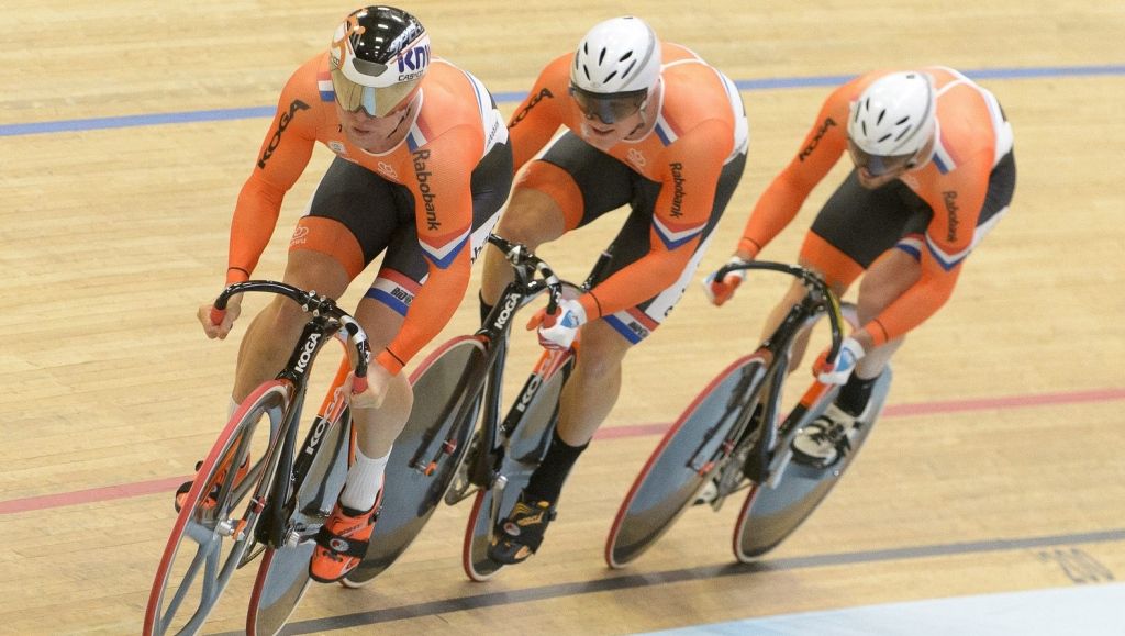 Oranjerenners pakken EK-goud op teamsprint