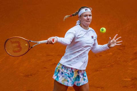 Bertens komt maandagochtend voor het eerst in actie op Roland Garros