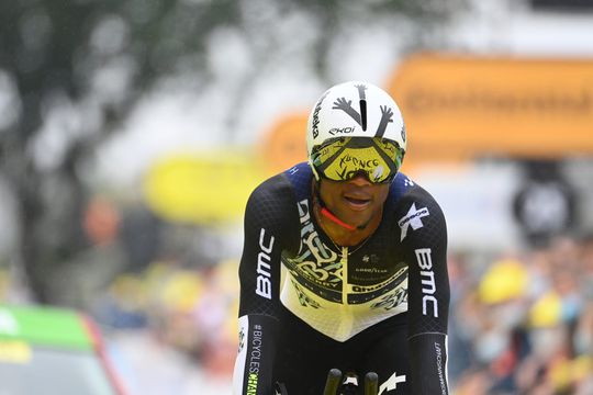 📸 | Tourdebutant Nic Dlamini wilde NIET opgeven en komt een uur te laat binnen