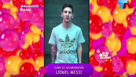 Messi doneert 450.000 euro aan Unicef