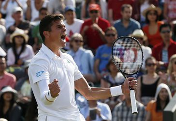 Raonic bij laatste acht op Wimbledon