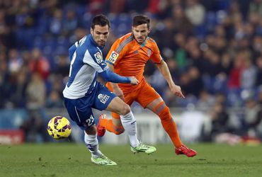 Valencia vierde na zege bij Espanyol