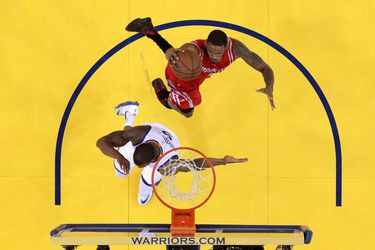 Warriors nipt langs Rockets