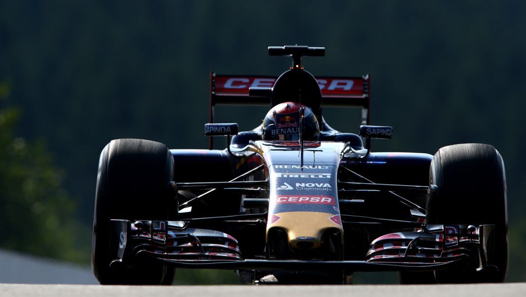 Verstappen zevende bij vrije training in Spa