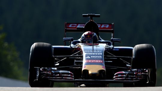 Verstappen zevende bij vrije training in Spa