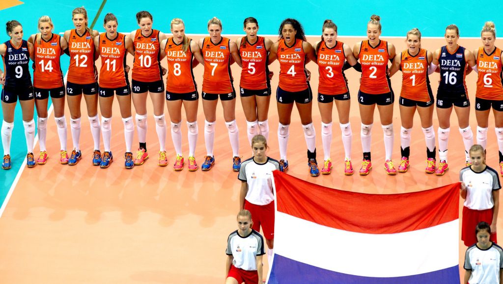 Derde zilver voor Nederlandse volleybalsters