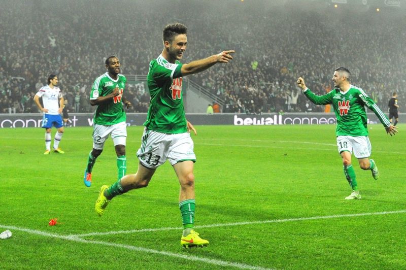 Van Wolfswinkel helpt St. Etienne langs aartsrivaal