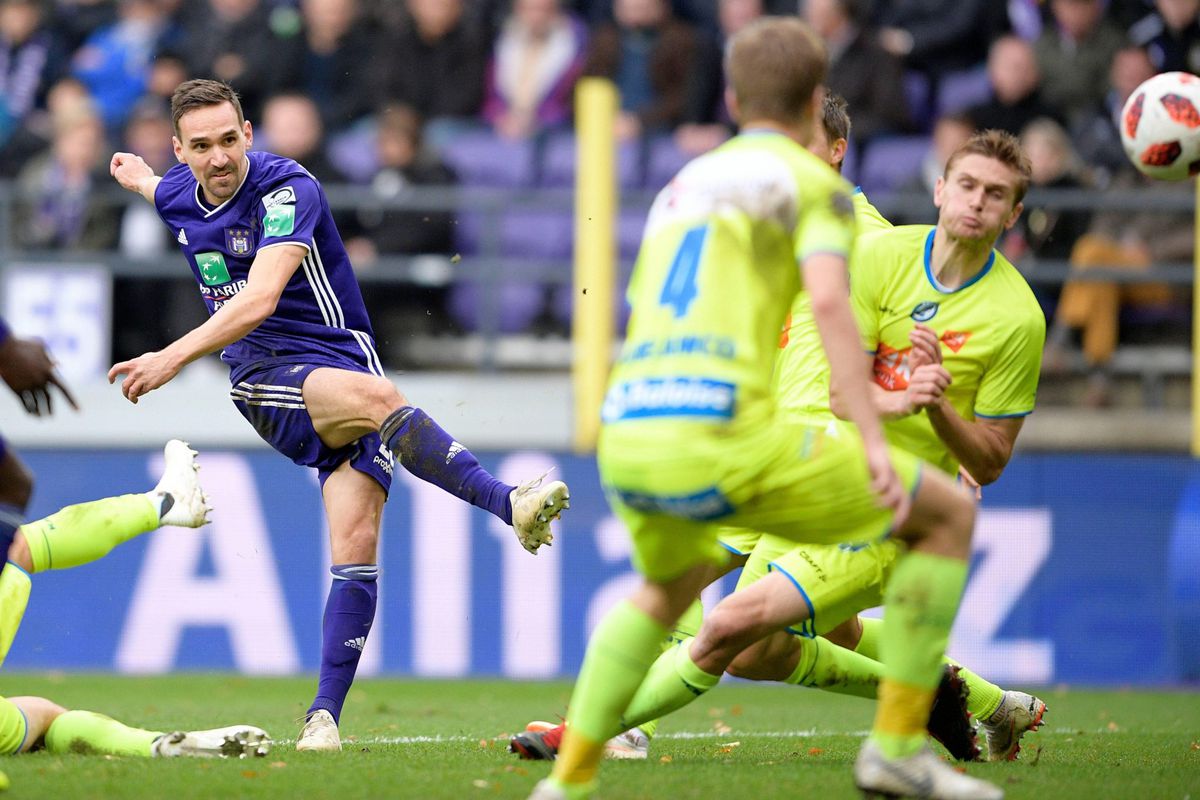 Kums maakt belangrijke eerste doelpunten voor Anderlecht