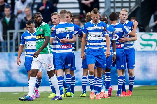 PEC Zwolle in blessuretijd langs FC Dordrecht