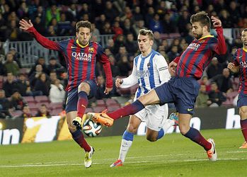 Barcelona met Piqué en Alba naar Parijs