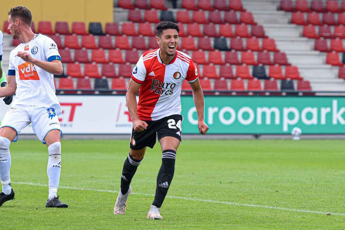 Naoufal Bannis laat zich zien in jeugdig Feyenoord bij gelijkspel tegen Werder Bremen