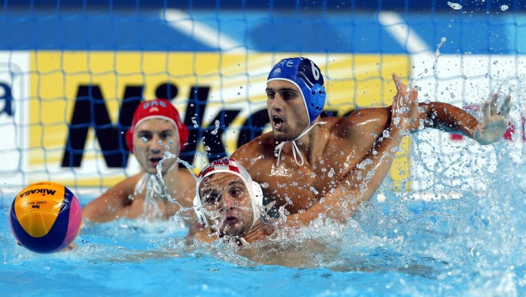 Kroatië tegen Servië in waterpolofinale