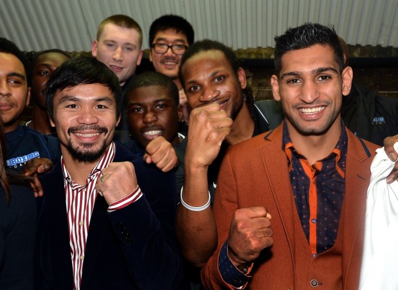 Mayweather en Pacquiao eindelijk in de ring