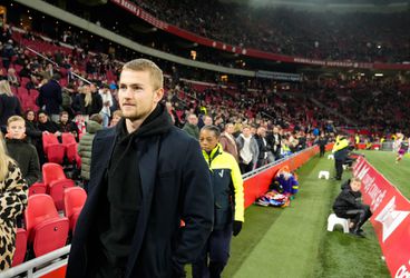 Ajax is er lekker op tijd bij: na 843 dagen afscheid van Matthijs de Ligt