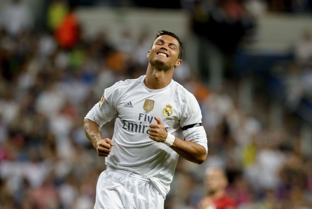 Cristiano Ronaldo meest vrijgevige sporter