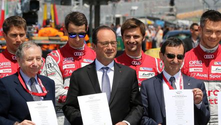 Hoog bezoek voor startschot 24 uur van Le Mans