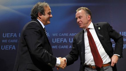 Rummenigge kiest voor Platini als FIFA-voorzitter