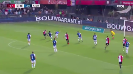 🎥 | Luis Sinisterra laat fans in Kuip voor 3e keer juichen: Feyenoord op 3-0 tegen FC Luzern