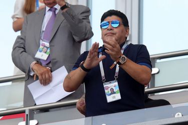 Maradona bij Dinamo Brest als eindbaas onthaald