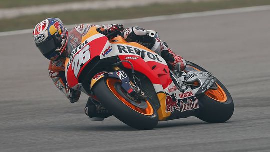 Pedrosa in Sepang naar eerste poleposition