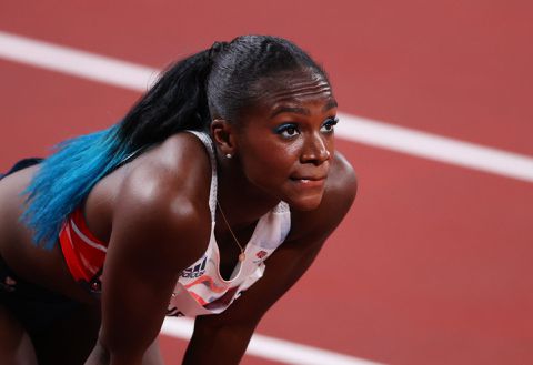 Concurrente van Dafne Schippers en Jamile Samuel op de 200 meter trekt zich terug