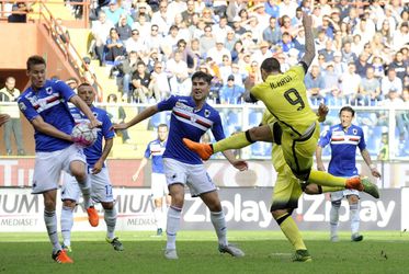 Internazionale niet langs Sampdoria