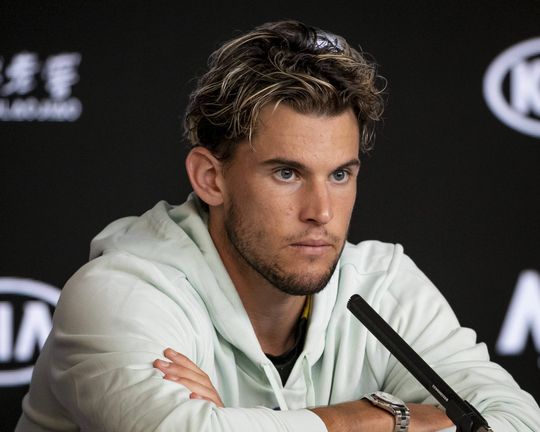 Dominic Thiem wil zwakkere tennissers niet steunen: 'Ze zijn onprofessioneel'