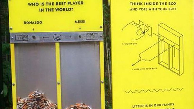 Rokers in Londen genieten meer van Ronaldo dan van Messi