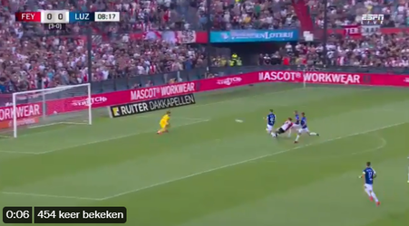 🎥 | Jahanbakhsh laat Kuip trillen: Feyenoord op 1-0 tegen FC Luzern in voorronde Conference League