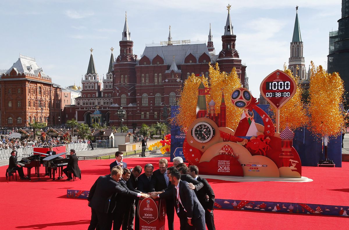 Grote show in Rusland: 1000 dagen tot WK voetbal begint