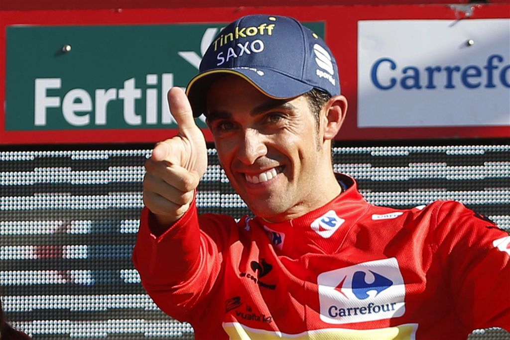 Contador juicht niet te vroeg in Ronde van Spanje