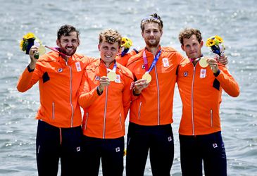 🇳🇱🥇GEWELDIG! Mannen dubbelvier pakt eerste GOUD voor Nederland in een WERELDRECORD